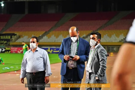 هفته 26 لیگ برتر فوتبال فصل 99-98 - استادیوم نقش جهان - اختصاصی روابط عمومی