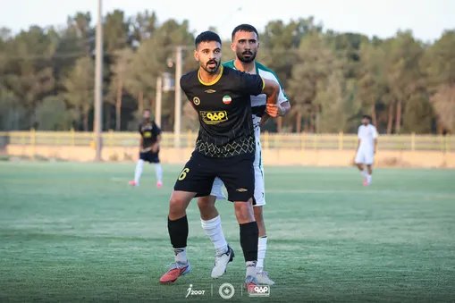 برد فولاد مبارکه سپاهان ب در دیدار دوستانه