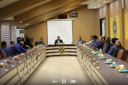 نشست مدیرعامل با کارکنان حراست باشگاه فولاد مبارکه سپاهان