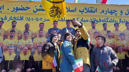 حضور پرشور سپاهانی ها در راهپیمایی 22 بهمن