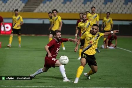 هفته 29 لیگ برتر فوتبال کشور فصل -99-98 - استادیوم نقش جهان