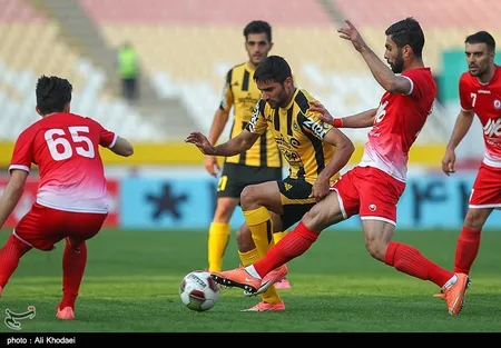 هفته بیست و سوم - لیگ هفدهم - فصل 97-96 استادیوم نقش جهان 20-11-1396
